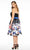 Mac Duggal Fabulouss - 77303F Floral Print Strapless Cocktail Dress in Black and Multi-Color
