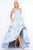 Ieena Duggal  - Bustier Dress Style 25507I in Blue