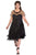 Beaded Knee Length Dress CE1601