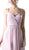 Cinderella Divine - 1009 Beaded V-neck Chiffon A-line Dress In Purple
