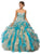 Dancing Queen - 8947 Shimmering Strapless Ruffled Quinceanera Ballgown