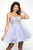Blush - 11622 Embellished Strapless Sweetheart Tulle A-line Dress In Purple