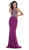 Crisscrossed Cutout Jeweled Sheath Prom Gown