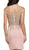 Dancing Queen - 2001 Lace Offa Shoulder Sheath Cocktail Dress in Pink