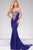 Strapless Long Fitted Prom Dress 20015