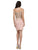 Dancing Queen - Lace Off Shoulder Sheath Dress 2001 in Pink