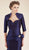 Rina Di Montella - RD2002 Strapless Fitted Mermaid Gown with Side Bow in Blue