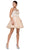 Dancing Queen - 2002 Embellished Illusion Halter A-Line Cocktail Dress
