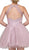 Dancing Queen - 2002 Embellished Illusion Halter A-Line Cocktail Dress