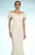Daymor Couture - 2003 Ruffles Off Shoulder Evening Gown in White