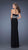 La Femme - Strapless Sweetheart with Criss-Crossed Waistline Evening Dress 20030 In Black and White