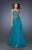 La Femme - 20031 Embellished Sweetheart A-line Dress In Green