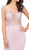 Dancing Queen - 2006 Embroidered Sheer Mermaid Prom Dress in Pink