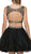 Dancing Queen - 2007 Two Piece Jeweled A-line Cocktail Dress