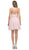 Dancing Queen - 2010 Lace Illusion Halter A-Line Cocktail Dress