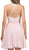 Dancing Queen - 2010 Lace Illusion Halter A-Line Cocktail Dress