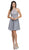 Dancing Queen - 2010 Lace Illusion Halter A-Line Cocktail Dress