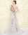 Mac Duggal - 20125D Floral Embroidered Evening Dress with Overskirt