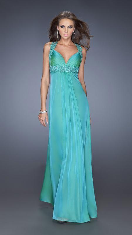 La Femme - Prom Dress 20134 in Green