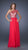 La Femme - 20141 Sheer One Shoulder A-line Dress in Pink