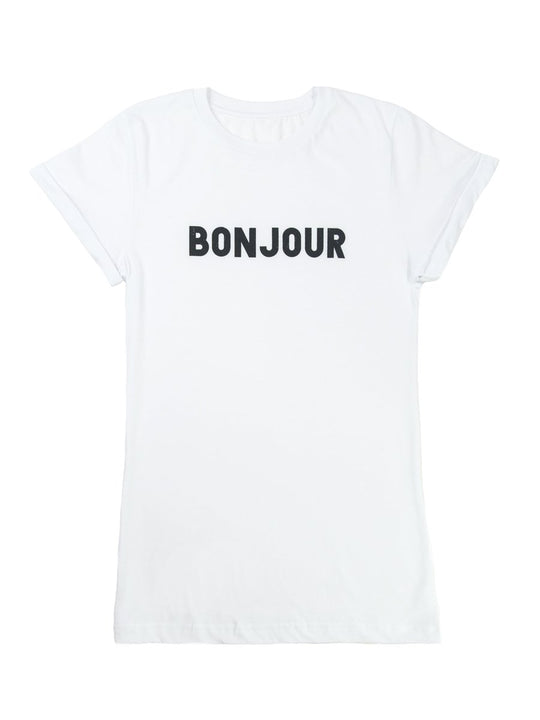 BONJOUR rolled cuff tee X-Small