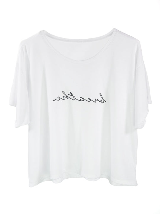 BREATHE reflection tee S