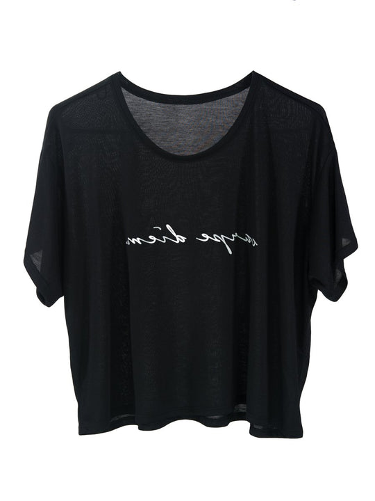 CARPE DIEM reflection tee S