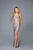 Scala - 48932 Sequin Ornate Sheath Gown  In Neutral and Multi-Color