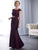 Christina Wu Elegance - 20228 Lace Illusion Bateau Trumpet Dress in Purple