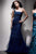 Alyce Paris - One-Shoulder Beaded Strap Mermaid Evening Dress 2023 In Blue