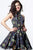 Jovani - 2026 Printed Halter Neck A-line Dress In Multi-Color