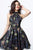 Jovani - 2026 Printed Halter Neck A-line Dress In Multi-Color