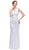 Eureka Fashion - 2030 Mermaid Silhouette Sequin Lace Evening Dress In White