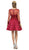 Beaded Sheer Long Sleeves Homecoming Dress - ADASA