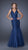 La Femme Gigi - 20381 Curved Deep V-Neck Mermaid Dress