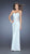 La Femme - Prom Dress 20397 in White and Green