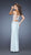 La Femme - Prom Dress 20397 in White and Green