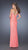 La Femme - Sequin and Lace Spaghetti Strap Evening Dress 20431 In Pink