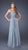 La Femme - Strapless Sweetheart Gown with Beaded Lace Applique 20449 in Gray and Silver