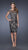 La Femme - Cap Sleeve Metallic Floral Lace Cocktail Dress 20465 In Black and Neutral