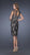 La Femme - Cap Sleeve Metallic Floral Lace Cocktail Dress 20465 In Black and Neutral