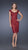 La Femme - Off-Shoulder Lace Cocktail Dress 20469 In Red