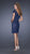 La Femme - Off-Shoulder Lace Cocktail Dress 20469 In Blue