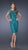 La Femme - Sheer Boat Neck Lace Cocktail Dress 20478 In Green
