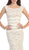 Eureka Fashion - 2050 Lace and Satin Sequin Mermaid Gown
