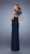 La Femme - 20537 Sheer Beaded Long Gown In Blue