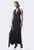 Daymor Couture - 702053 Halter Fitted Brooch Dress in Blue