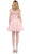 Dancing Queen - 2056 Embellished Lace Jewel A-line Homecoming Dress
