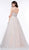 Colors Dress - 2065 Applique Sweetheart Ballgown With Train In White and Neutral