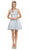 Dancing Queen - 2076 Jewel Lace Appliqued Cocktail Dress